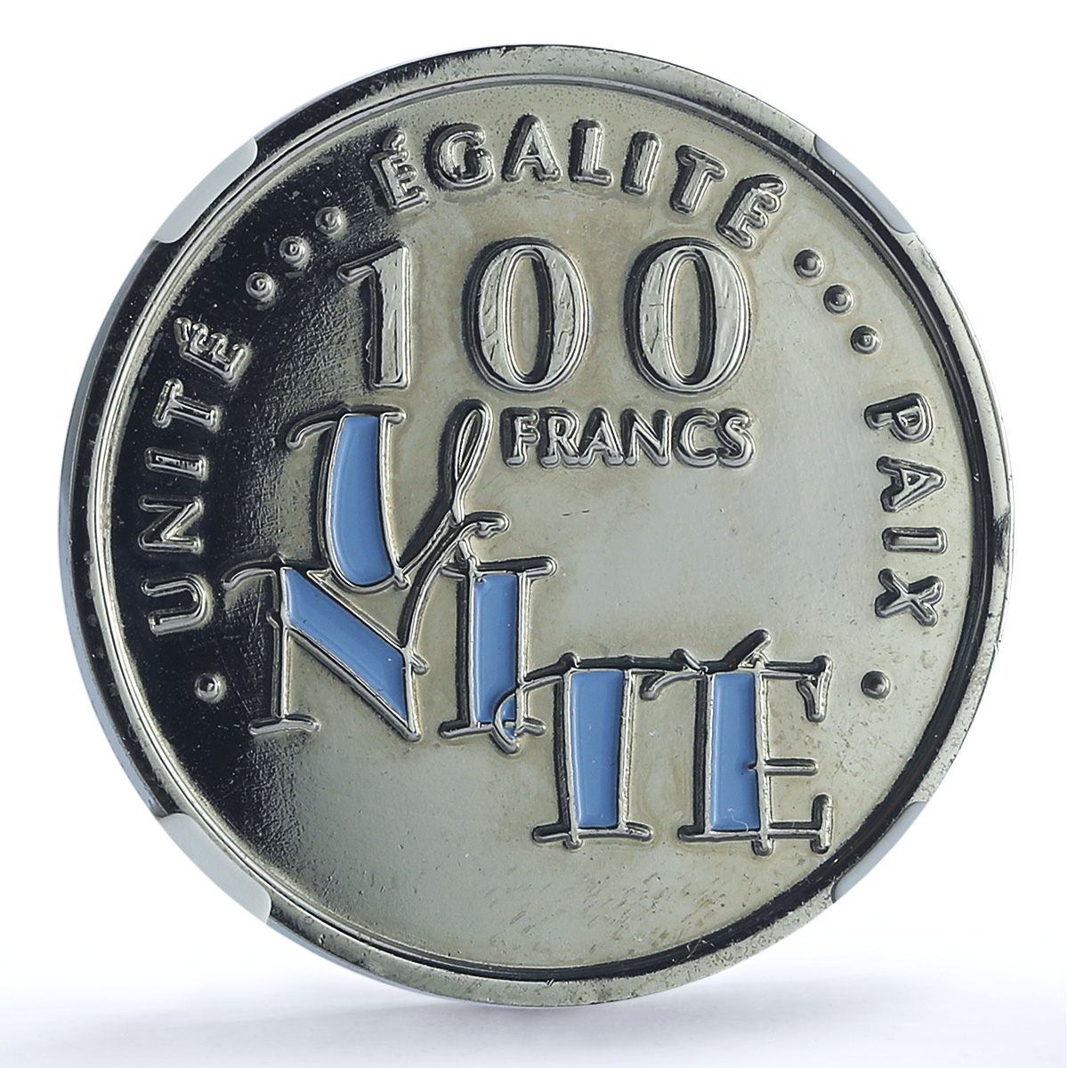 Djibouti 100 francs Independence KM-38 Unite MS 62 NGC CuNi coin 2002 Djibouti 100 francs Independence KM-38 Unite MS 62 NGC CuNi coin 2002
