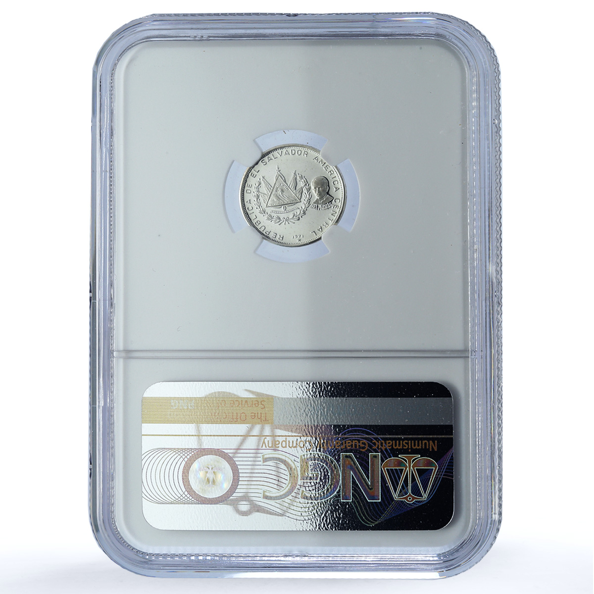 El Salvador 1 colon Independence KM-141 Fecundidad PF 69 NGC silver coin 1971 El Salvador 1 colon Independence KM-141 Fecundidad PF 69 NGC silver coin 1971
