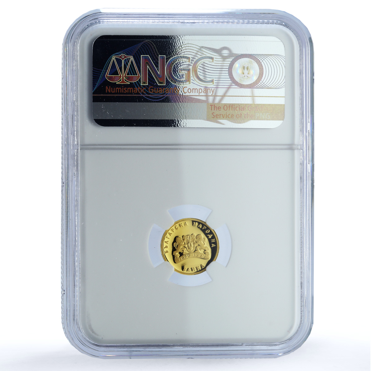 Bulgaria 20 leva Virgin Mary w/ Jesus KM-278 PF 69 NGC gold coin 1999 Bulgaria 20 leva Virgin Mary w/ Jesus KM-278 PF 69 NGC gold coin 1999