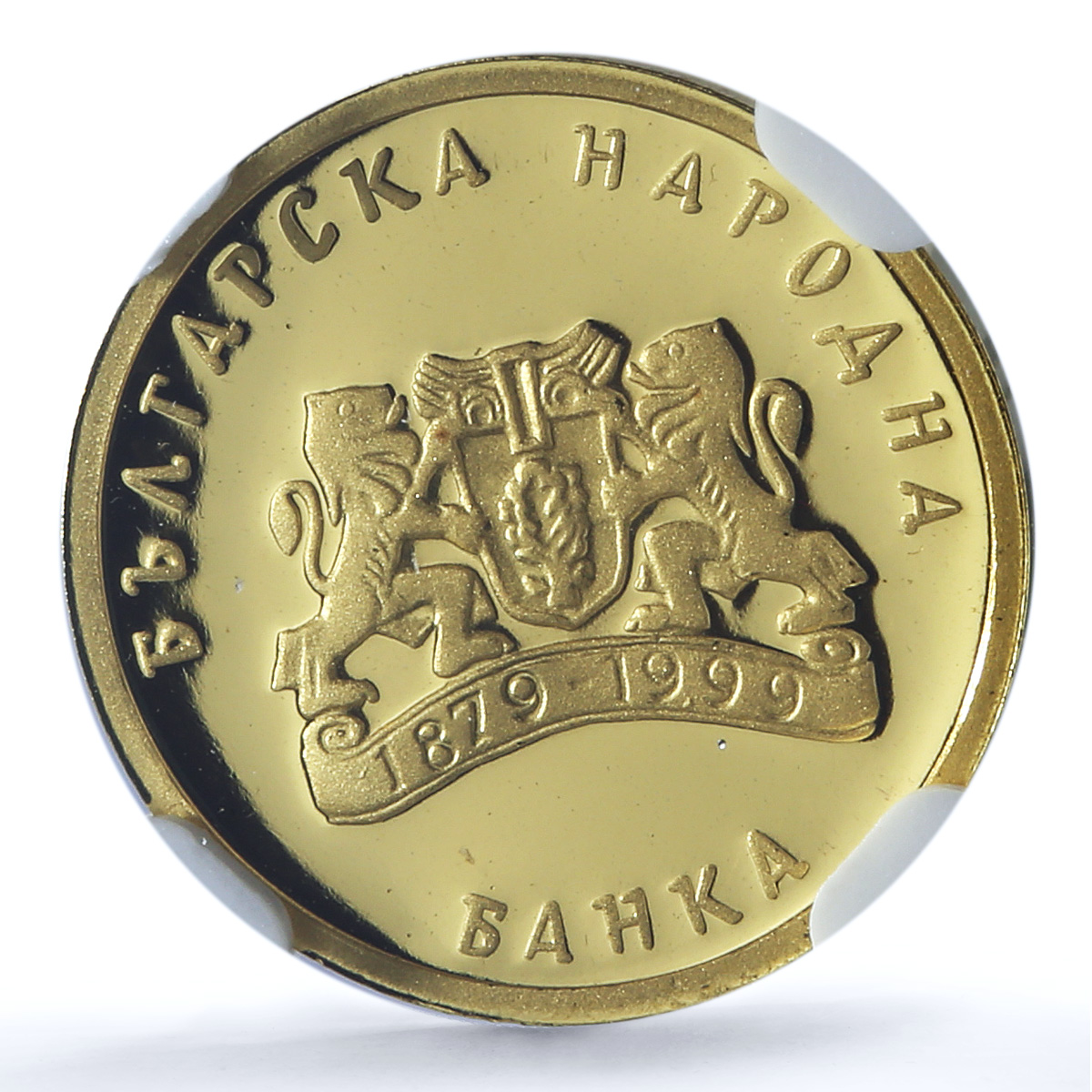 Bulgaria 20 leva Virgin Mary w/ Jesus KM-278 PF 69 NGC gold coin 1999 Bulgaria 20 leva Virgin Mary w/ Jesus KM-278 PF 69 NGC gold coin 1999