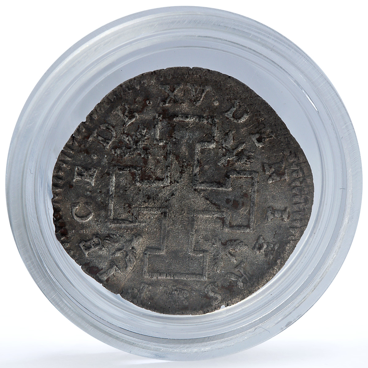 France Lorraine 15 deniers Leopold I KM-74 Boudeau- 1590 Flon-62 billon coin ND France Lorraine 15 deniers Leopold I KM-74 Boudeau- 1590 Flon-62 billon coin ND