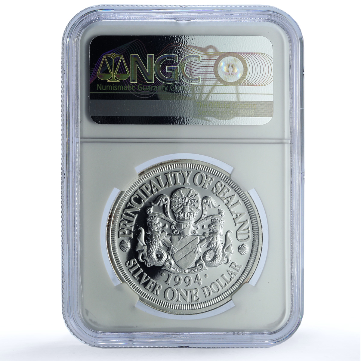 Sealand 1 dollar Orca Whale Sea Treasures Fantasy X#9 PF 68 NGC CuNi coin 1994 Sealand 1 dollar Orca Whale Sea Treasures Fantasy X#9 PF 68 NGC CuNi coin 1994
