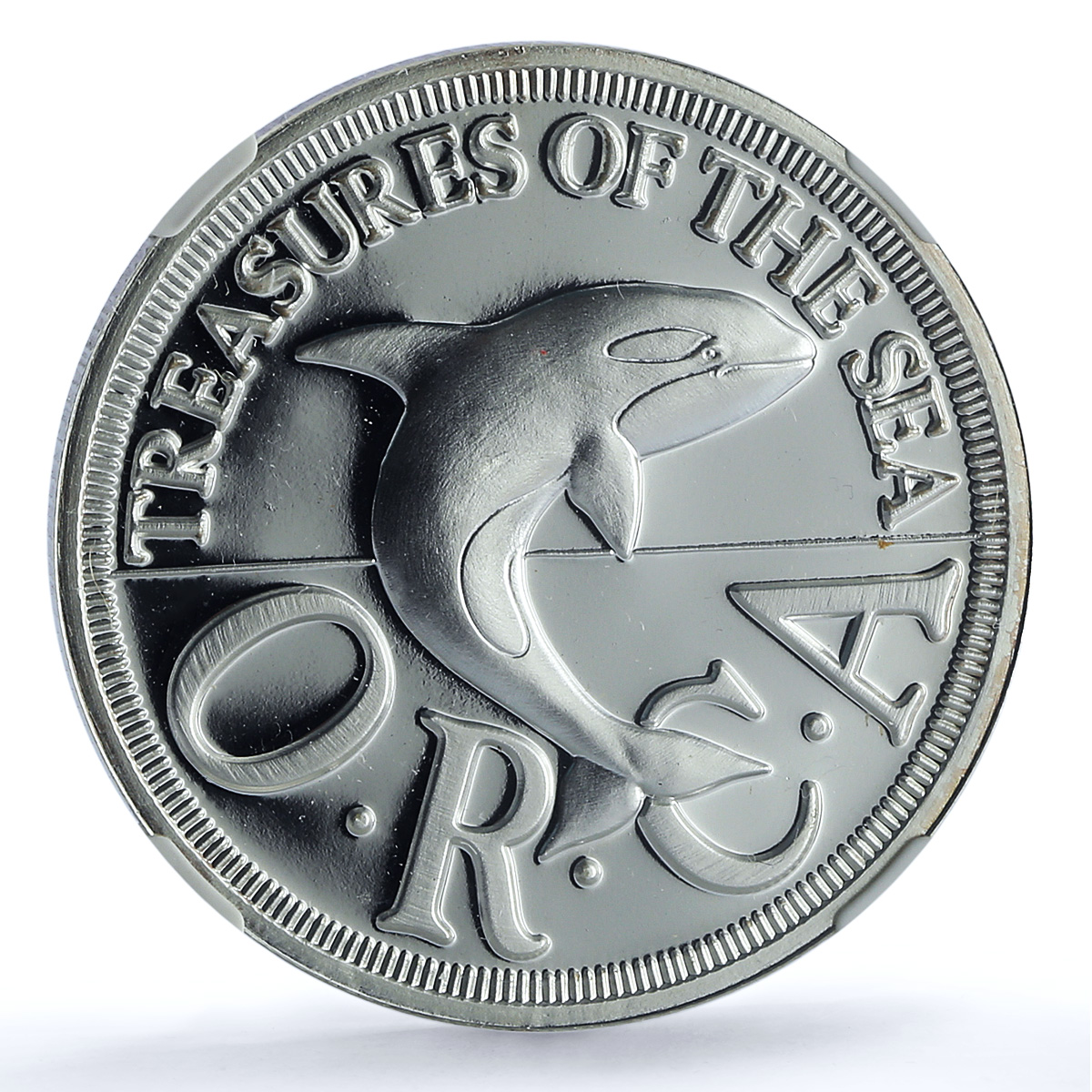 Sealand 1 dollar Orca Whale Sea Treasures Fantasy X#9 PF 68 NGC CuNi coin 1994 Sealand 1 dollar Orca Whale Sea Treasures Fantasy X#9 PF 68 NGC CuNi coin 1994