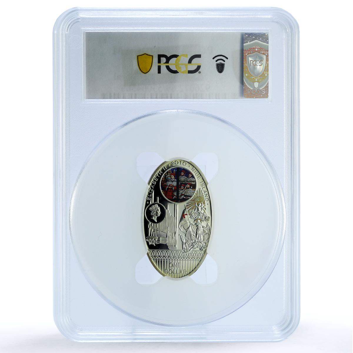 Niue 1 dollar Stephen Cathedral Vienna KM-558 Gothic PR 69 PCGS silver coin 2010 Niue 1 dollar Stephen Cathedral Vienna KM-558 Gothic PR 69 PCGS silver coin 2010