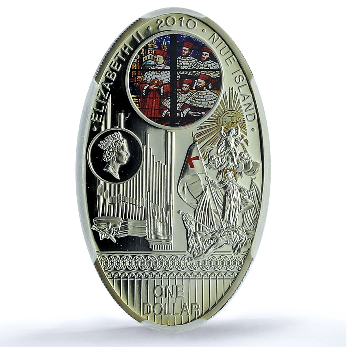 Niue 1 dollar Stephen Cathedral Vienna KM-558 Gothic PR 69 PCGS silver coin 2010 Niue 1 dollar Stephen Cathedral Vienna KM-558 Gothic PR 69 PCGS silver coin 2010