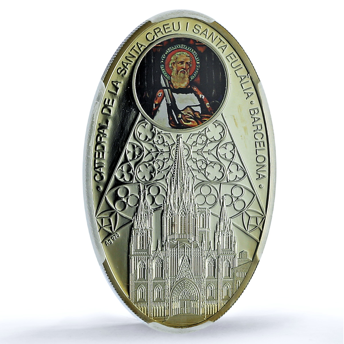 Niue 1 dollar Santa Creu Cathedral Barcelona KM-778 Gothic PR 69 PCGS coin 2011