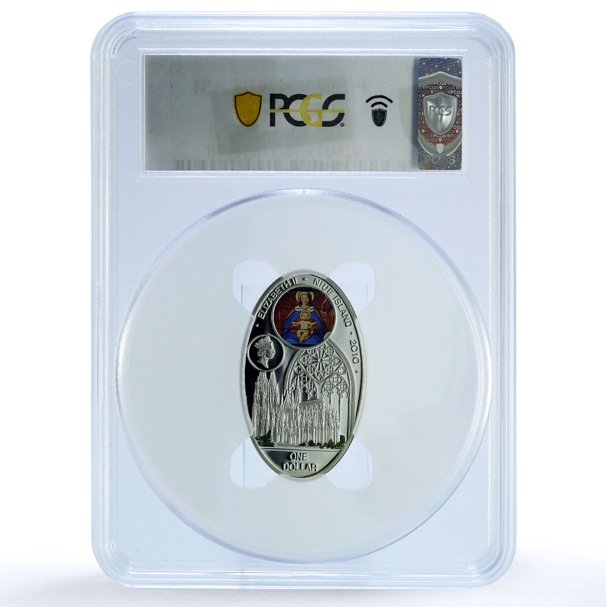 Niue 1 dollar Cologne Cathedral KM-401 Gothic PR 70 PCGS silver coin 2010 Niue 1 dollar Cologne Cathedral KM-401 Gothic PR 70 PCGS silver coin 2010
