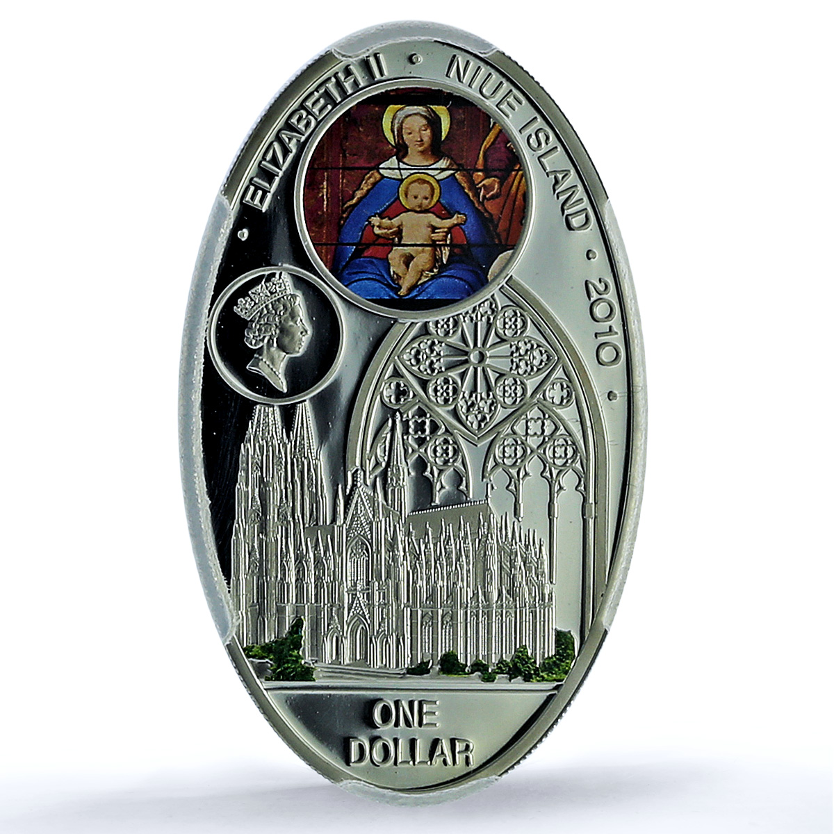 Niue 1 dollar Cologne Cathedral KM-401 Gothic PR 70 PCGS silver coin 2010 Niue 1 dollar Cologne Cathedral KM-401 Gothic PR 70 PCGS silver coin 2010