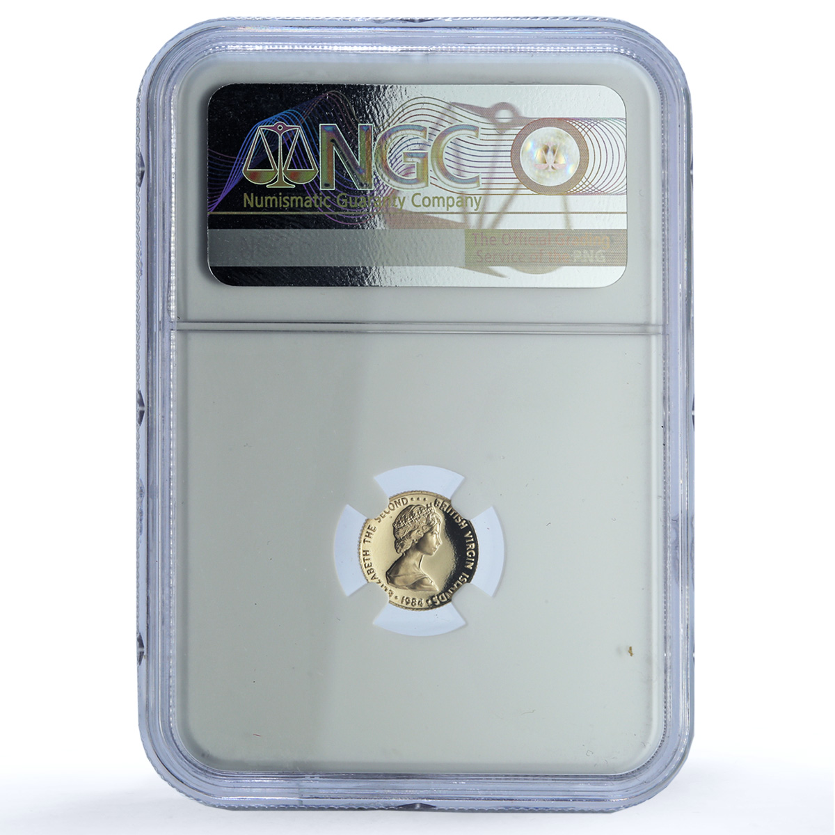 British Virgin 25 dollars Peregrine Falcon KM-40 Bird PF 69 NGC gold coin 1984 British Virgin 25 dollars Peregrine Falcon KM-40 Bird PF 69 NGC gold coin 1984