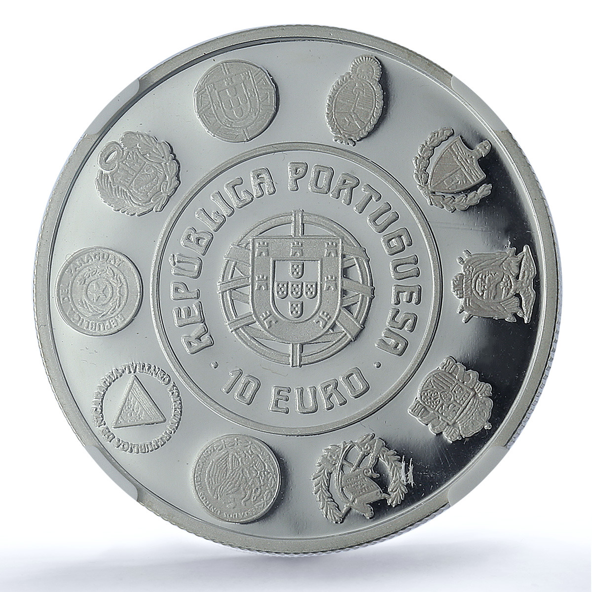 Portugal 10 euros Cathedral Porto Ibero-American PF 69 NGC silver coin 2005 Portugal 10 euros Cathedral Porto Ibero-American PF 69 NGC silver coin 2005