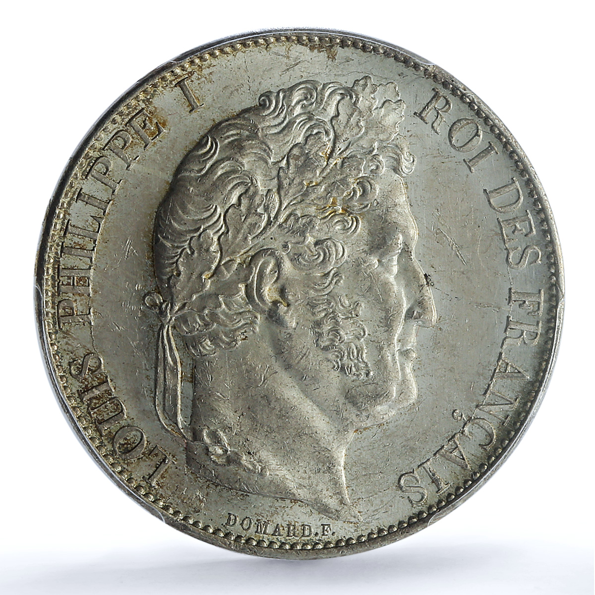 France 5 francs Louis Philippe I KM-749 F-325 MS 61 PCGS silver coin 1845 A France 5 francs Louis Philippe I KM-749 F-325 MS 61 PCGS silver coin 1845 A