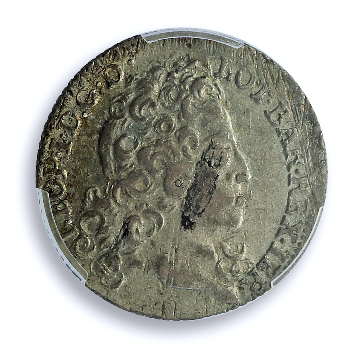 France Lorraine 12 sols Leopold I Bd-1584 Tooled AU PCGS billon coin 1728 France Lorraine 12 sols Leopold I Bd-1584 Tooled AU PCGS billon coin 1728