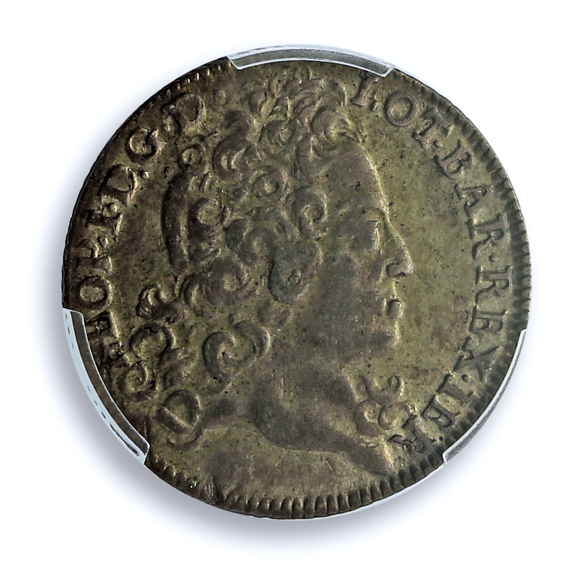 France Lorraine 12 sols Leopold I Bd-1584 XF 45 PCGS billon coin 1728 France Lorraine 12 sols Leopold I Bd-1584 XF 45 PCGS billon coin 1728