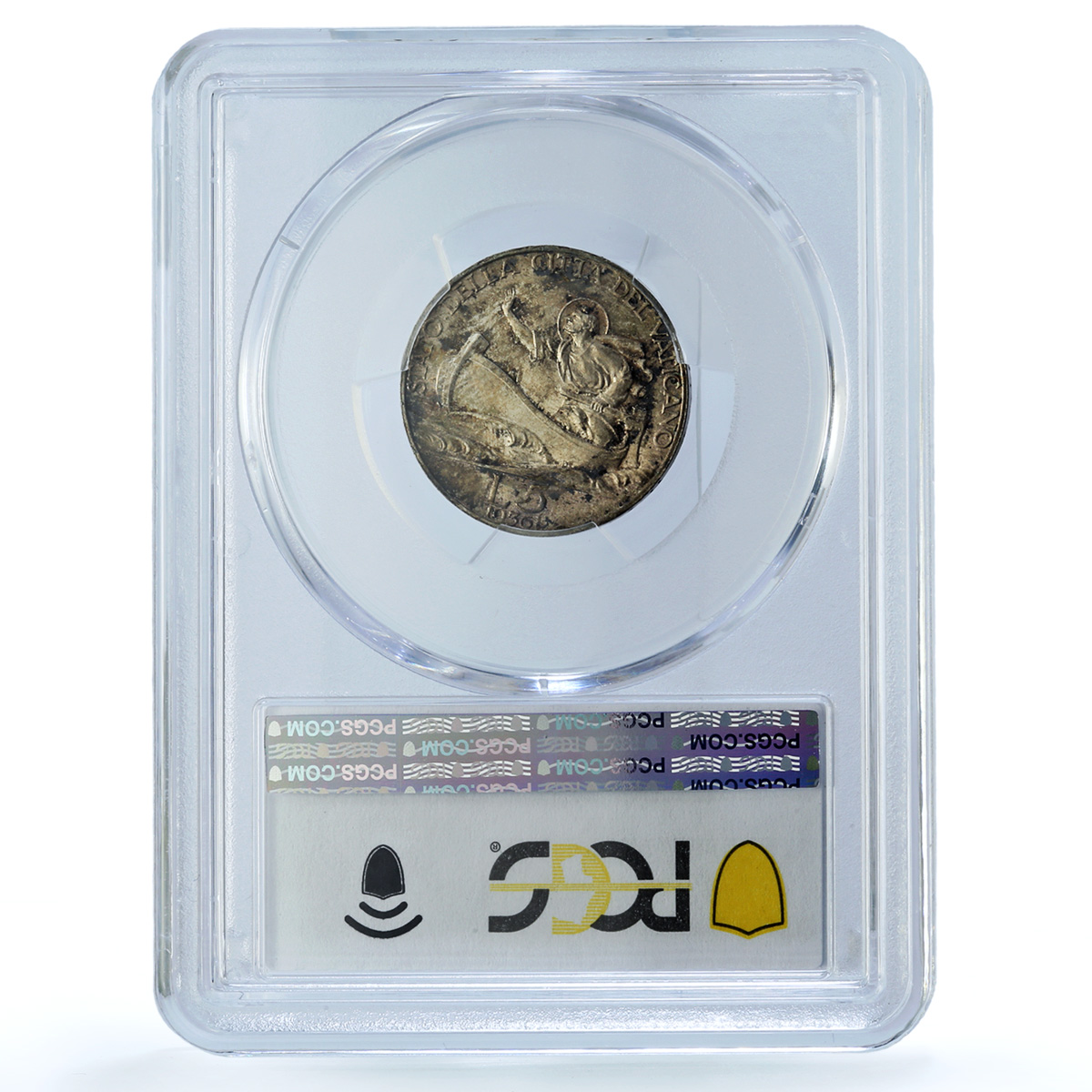 Vatican 5 lire Pius XI KM-7 Berman-3355 St. Peter MS 64 PCGS silver coin 1936 Vatican 5 lire Pius XI KM-7 Berman-3355 St. Peter MS 64 PCGS silver coin 1936