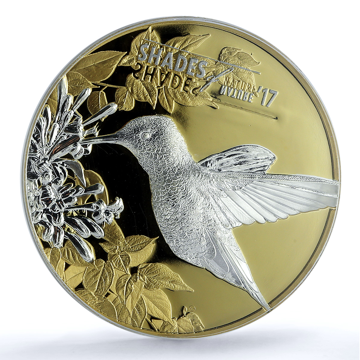 Cook Islands 5 dollars Hummingbird KM-1847 Shades Nature PR 70 PCGS Ag coin 2017 Cook Islands 5 dollars Hummingbird KM-1847 Shades Nature PR 70 PCGS Ag coin 2017