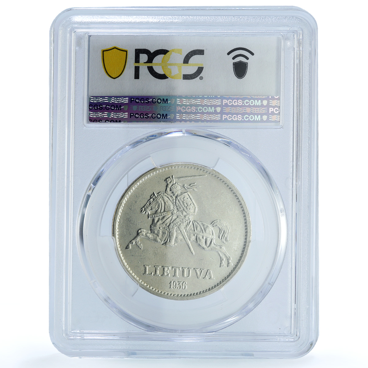 Lithuania 10 litu Republic KM-83 Vytautas MS 62 PCGS silver coin 1936 Lithuania 10 litu Republic KM-83 Vytautas MS 62 PCGS silver coin 1936