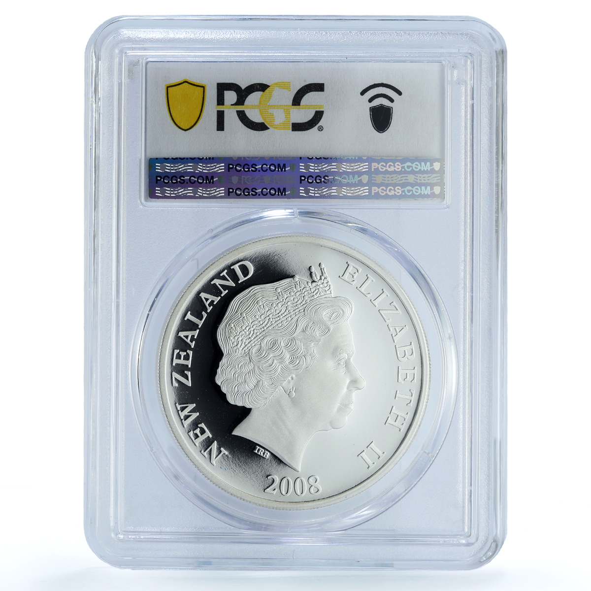 New Zealand 1 dollar Hillary KM-311 Everest Mountain PR 70 PCGS silver coin 2008 New Zealand 1 dollar Hillary KM-311 Everest Mountain PR 70 PCGS silver coin 2008