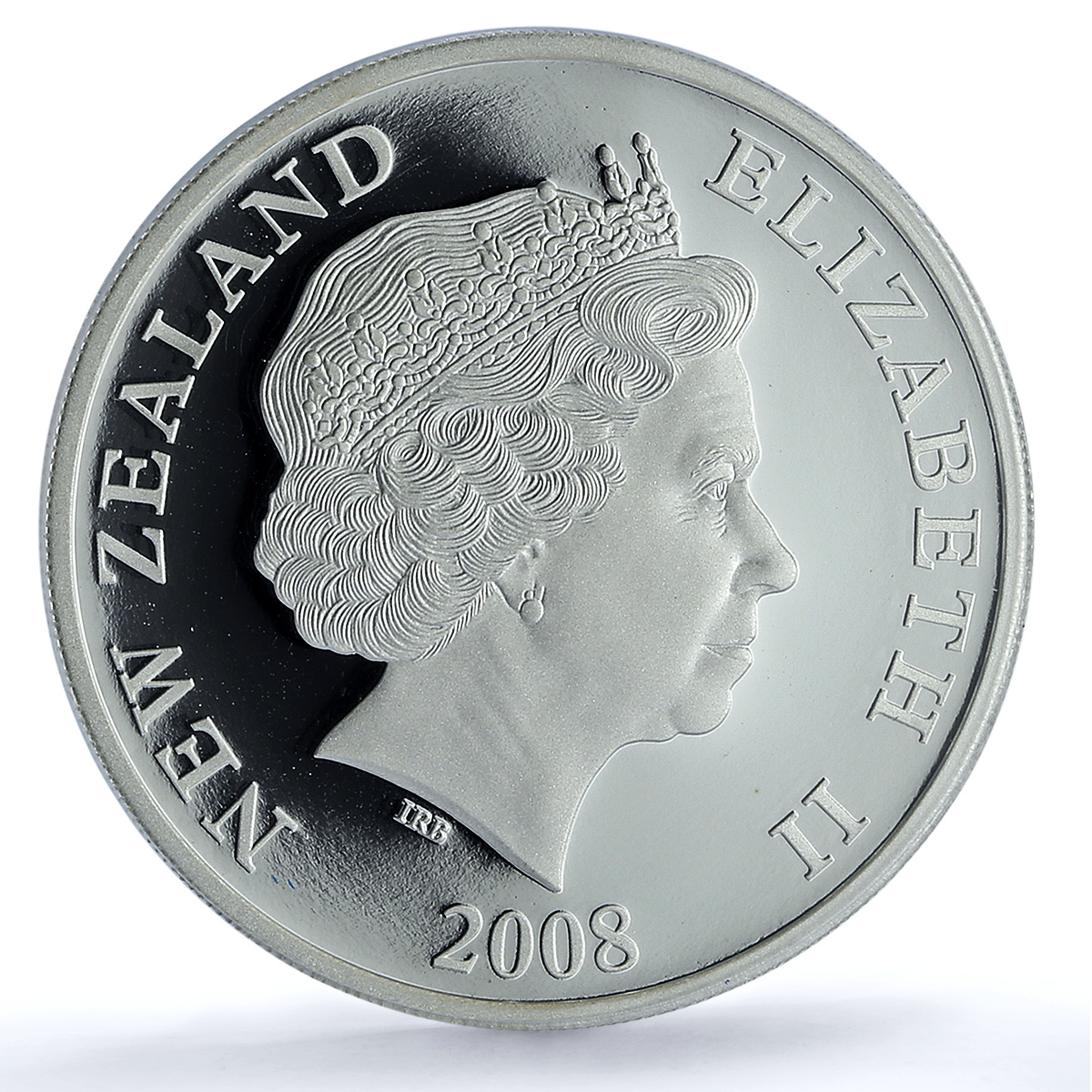 New Zealand 1 dollar Hillary KM-311 Everest Mountain PR 70 PCGS silver coin 2008 New Zealand 1 dollar Hillary KM-311 Everest Mountain PR 70 PCGS silver coin 2008