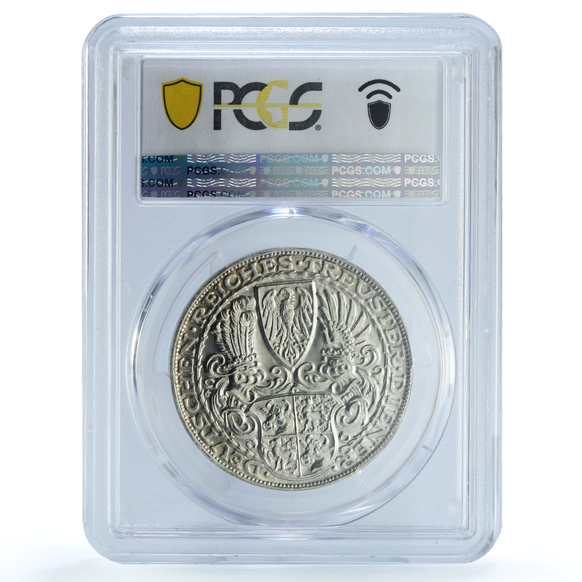 Germany Weimar 5 mark Hindenburg Pattern X#1 Goetz SP 64 PCGS silver coin 1927 Germany Weimar 5 mark Hindenburg Pattern X#1 Goetz SP 64 PCGS silver coin 1927