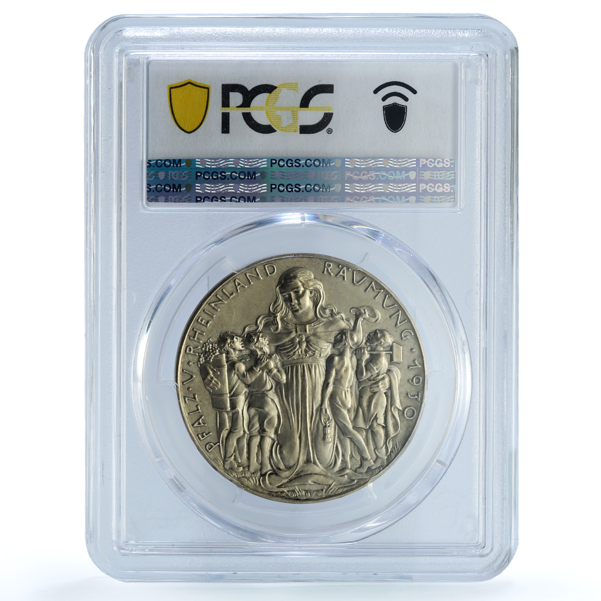 Germany Weimar Rhineland BAYER Kienast-450 Goetz SP 63 PCGS silver medal 1930