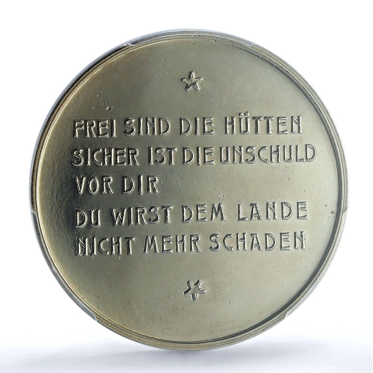 Germany Weimar Nurnberg Rhine Ruhr Liberation SP 62 PCGS silver medal 1925