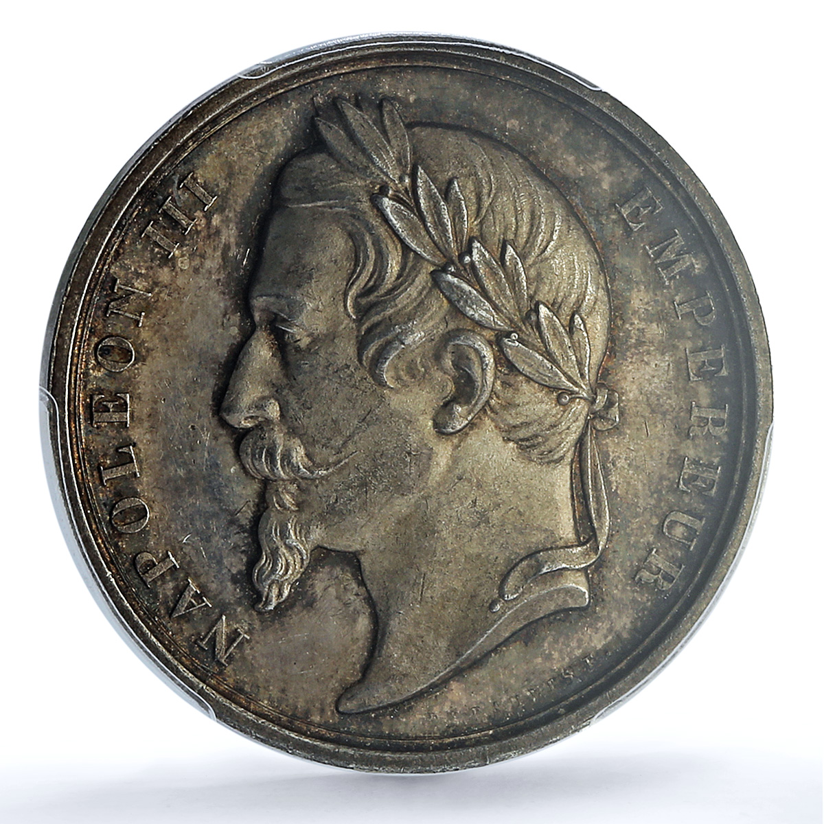 France Napoleon III Scientific Commission Mexico Divo-58A MS 62 PCGS medal 1864 France Napoleon III Scientific Commission Mexico Divo-58A MS 62 PCGS medal 1864