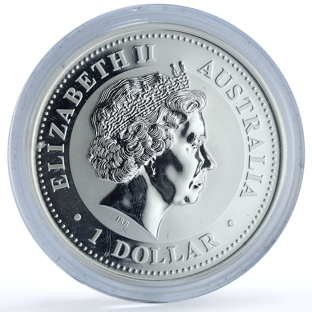 Australia 1 dollar Year Rabbit Gilt KM-502 Lunar Series 1 silver coin 1999 Australia 1 dollar Year Rabbit Gilt KM-502 Lunar Series 1 silver coin 1999
