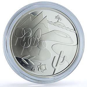 Spain Ibero-American Series XI Natural Wonders Beauties proof silver medal 2017