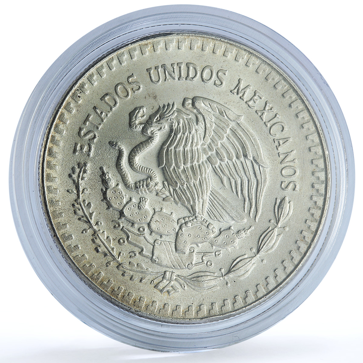 Mexico 1 onza Libertad Angel of Independence KM-494.2 Bullion silver coin 1990 Mexico 1 onza Libertad Angel of Independence KM-494.2 Bullion silver coin 1990