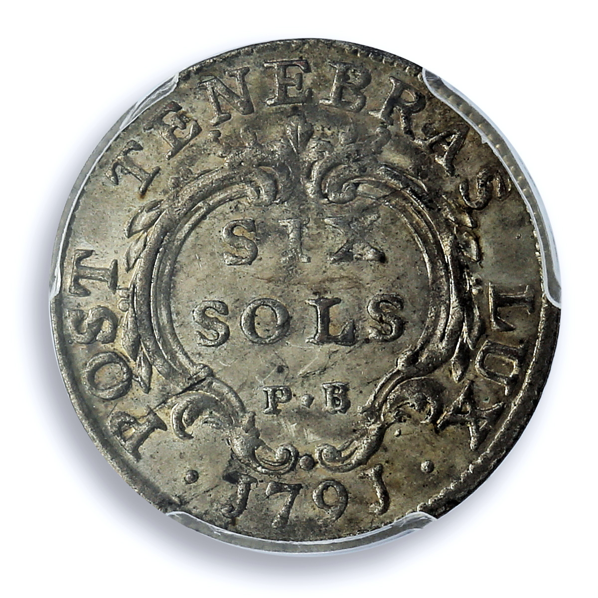 Switzerland 6 soles Geneva Lordship KM-82 Divo-1012 MS 64 PCGS billon coin 1791 Switzerland 6 soles Geneva Lordship KM-82 Divo-1012 MS 64 PCGS billon coin 1791