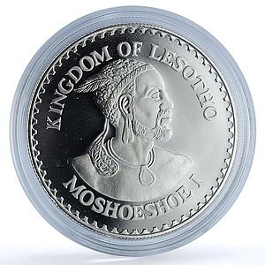 Lesotho 10 maloti Year of the Child KM-24 UNICEF proof silver coin 1979