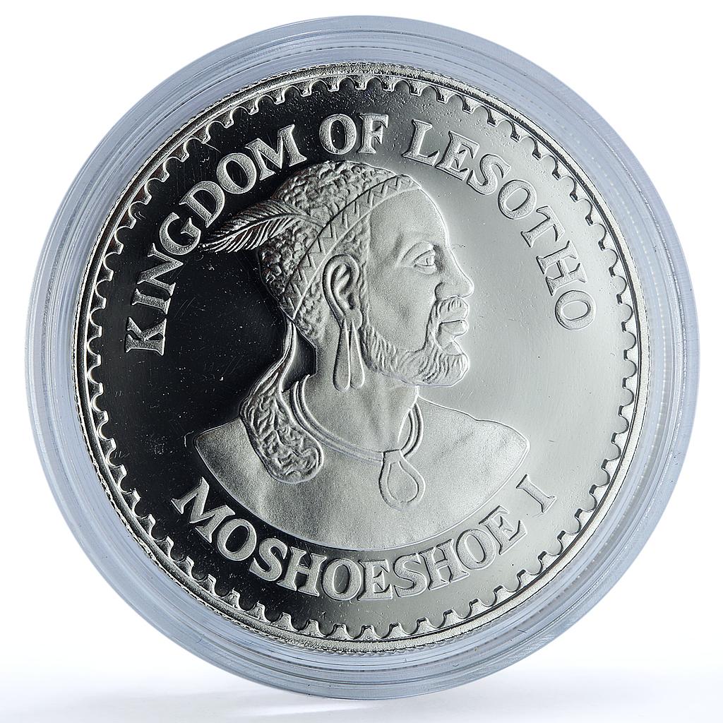 Lesotho 10 maloti Year of the Child KM-24 UNICEF proof silver coin 1979 Lesotho 10 maloti Year of the Child KM-24 UNICEF proof silver coin 1979