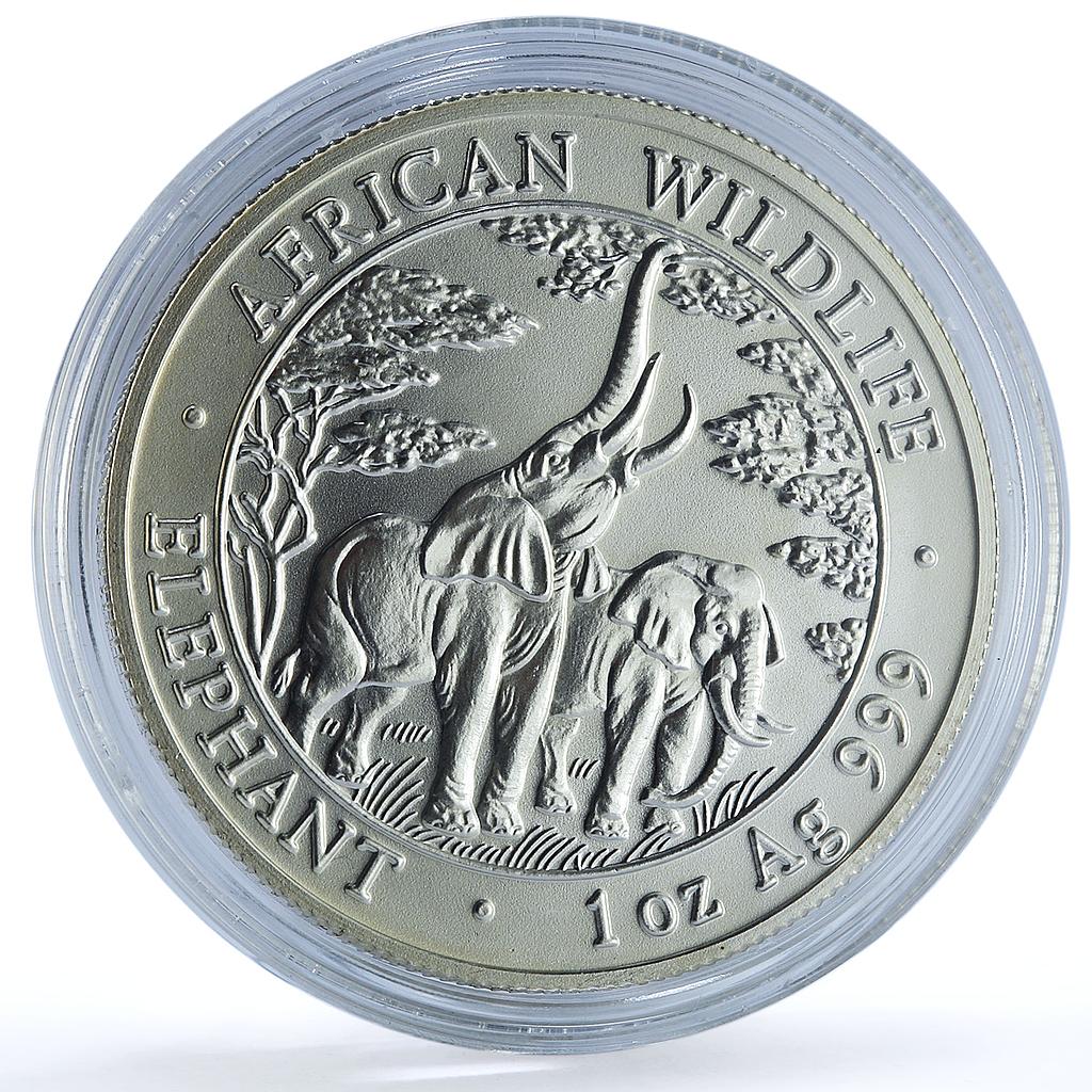 Zambia 5000 kwacha Elephant Matte KM-165 Wildlife Bullion silver coin 2003 Zambia 5000 kwacha Elephant Matte KM-165 Wildlife Bullion silver coin 2003