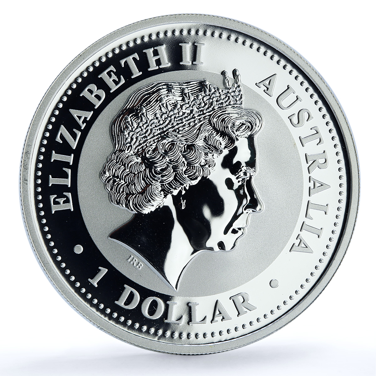 Australia 1 dollar Year Dragon Gilt KM-424 Lunar Series 1 silver coin 2000 Australia 1 dollar Year Dragon Gilt KM-424 Lunar Series 1 silver coin 2000