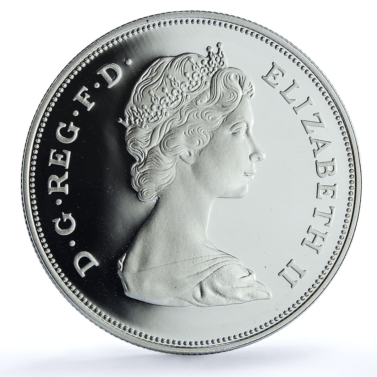 Great Britain 25 pence Wedding KM-925a Charles Diana proof silver coin 1981 Great Britain 25 pence Wedding KM-925a Charles Diana proof silver coin 1981