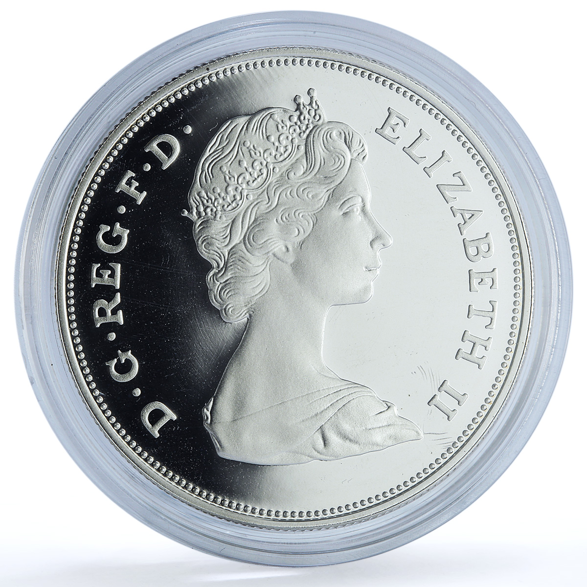 Great Britain 25 pence Wedding KM-925a Charles Diana proof silver coin 1981 Great Britain 25 pence Wedding KM-925a Charles Diana proof silver coin 1981