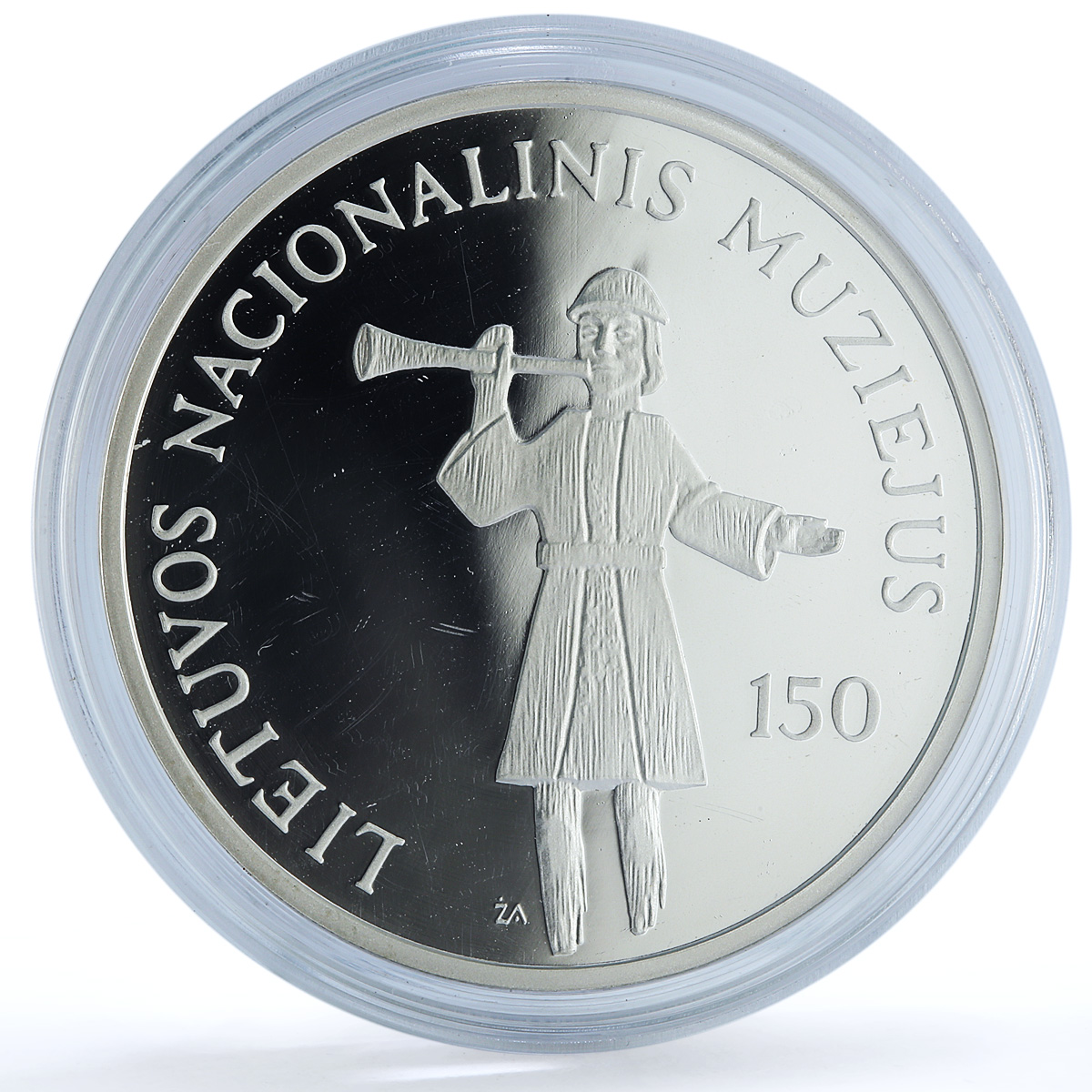Lithuania 50 litu National Museum KM-144 Coat of Arms proof silver coin 2005 Lithuania 50 litu National Museum KM-144 Coat of Arms proof silver coin 2005