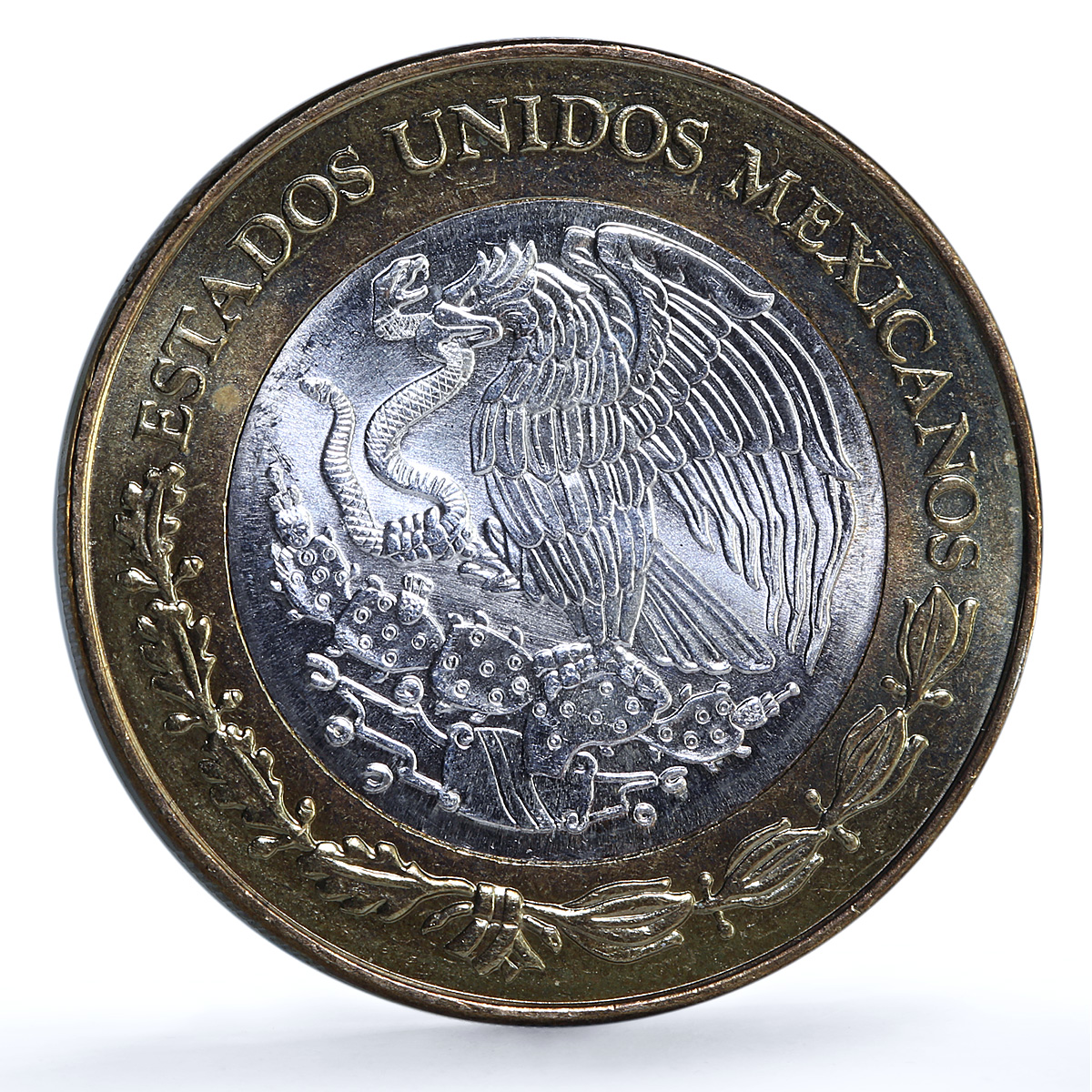 Mexico 100 pesos x 2 Set Quintana State KM-736 Federation bimetal coins 2004 Mexico 100 pesos x 2 Set Quintana State KM-736 Federation bimetal coins 2004