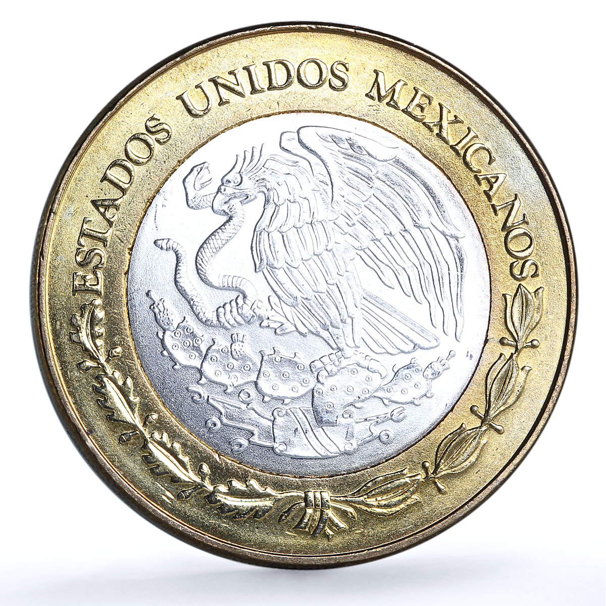 Mexico 100 pesos x 2 Set Colima State KM-729 Federation bimetal coins 2005 Mexico 100 pesos x 2 Set Colima State KM-729 Federation bimetal coins 2005