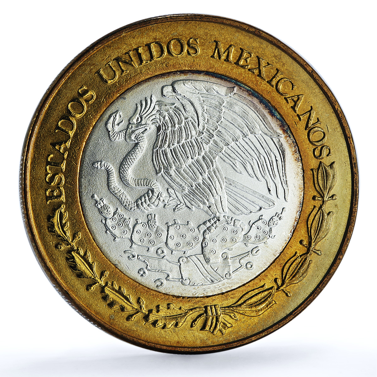 Mexico 100 pesos x 2 Set Colima State KM-729 Federation bimetal coins 2005 Mexico 100 pesos x 2 Set Colima State KM-729 Federation bimetal coins 2005