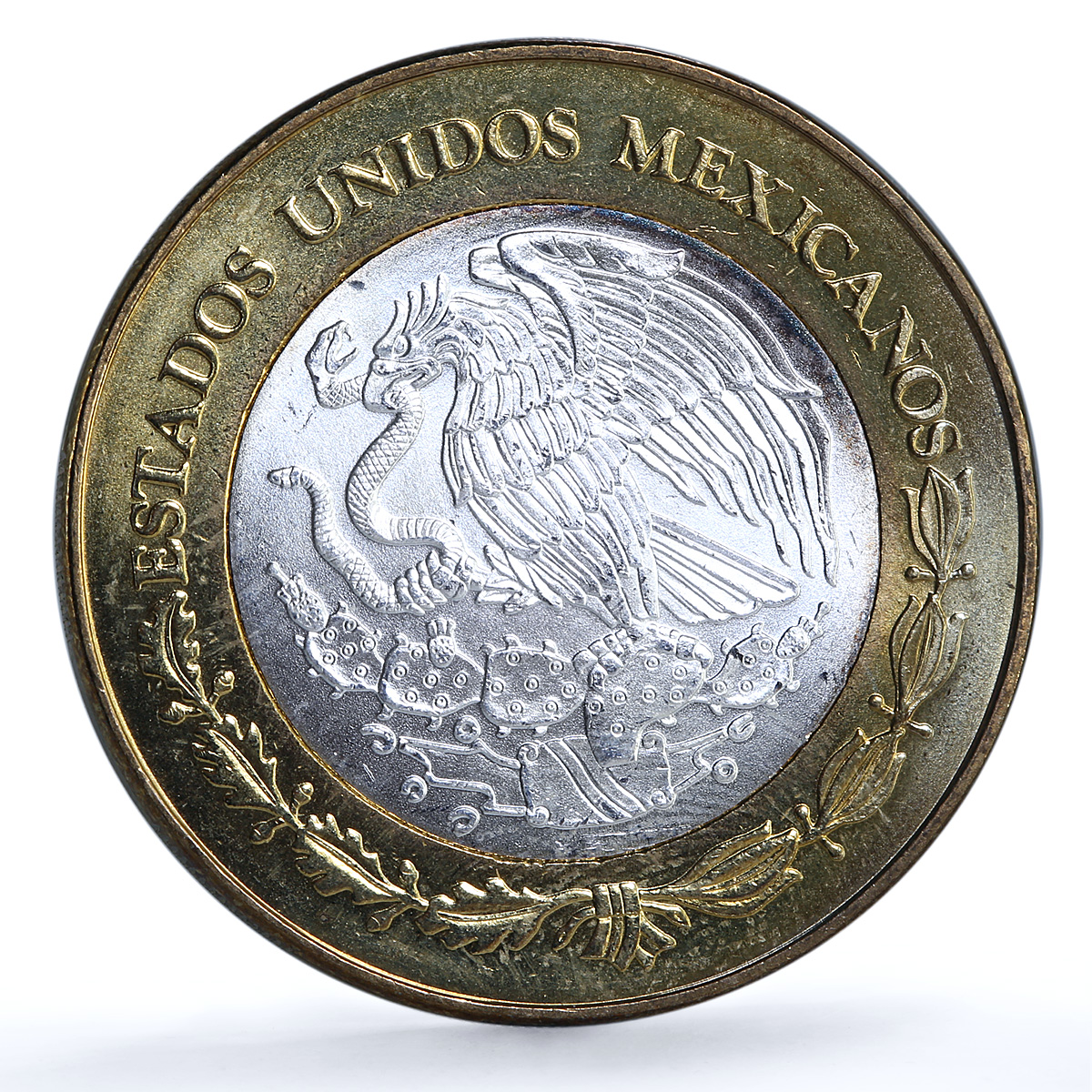 Mexico 100 pesos x 2 Set Colima State KM-729 Federation bimetal coins 2005 Mexico 100 pesos x 2 Set Colima State KM-729 Federation bimetal coins 2005