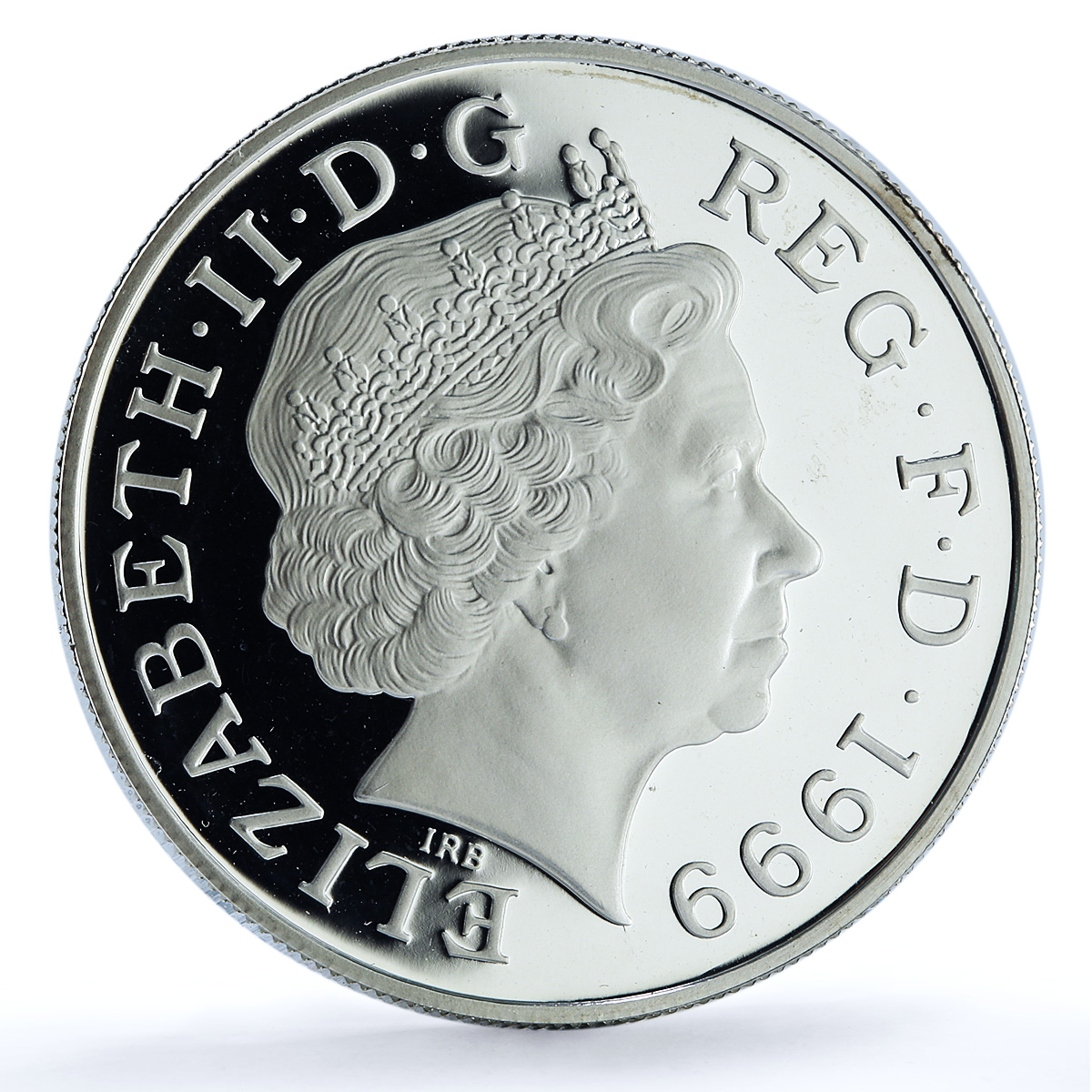 Great Britain 5 pounds Princess Diana Wales KM-997a proof silver coin 1999