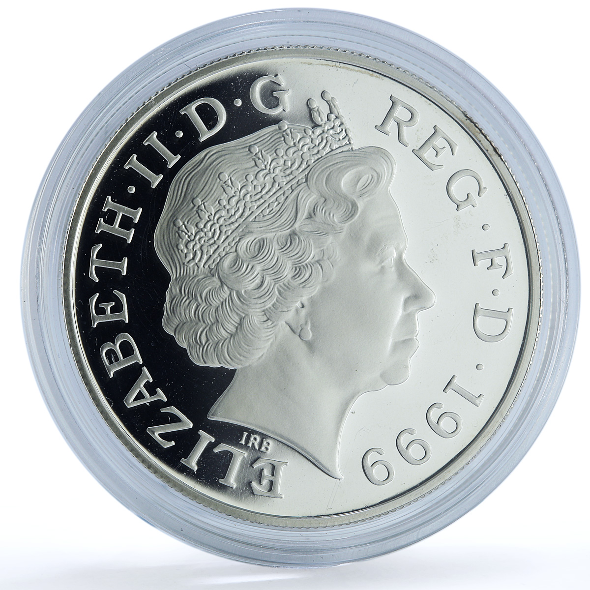 Great Britain 5 pounds Princess Diana Wales KM-997a proof silver coin 1999