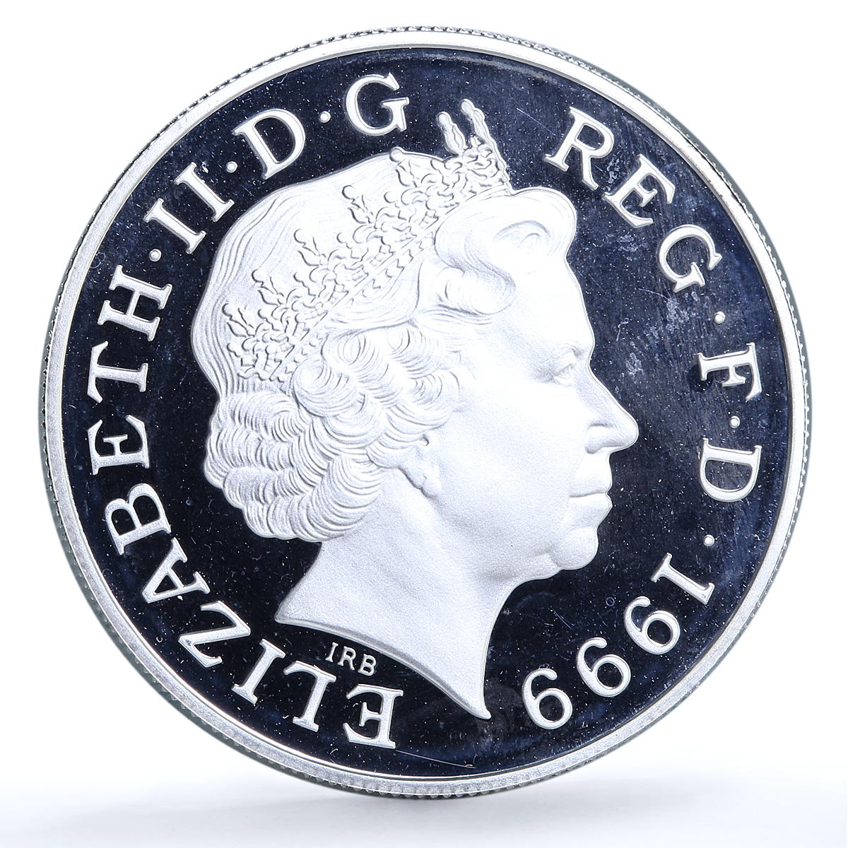 Great Britain 5 pounds Princess Diana Wales KM-997a proof silver coin 1999