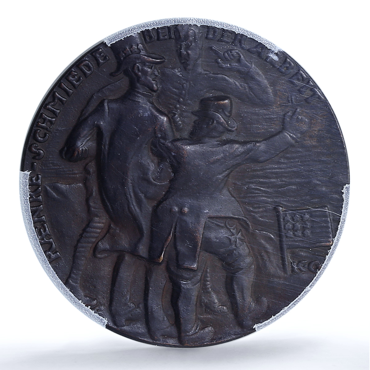Germany Empire Submarines in America Kienast-185 Goetz MS 63 bronze medal 1916 Germany Empire Submarines in America Kienast-185 Goetz MS 63 bronze medal 1916