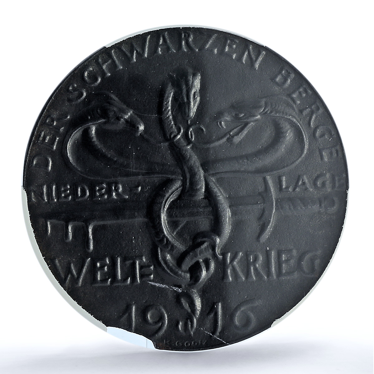 Germany Montenegro Defeat Nikitas Daughters Kienast-189 Goetz PCGS medal 1916 Germany Montenegro Defeat Nikitas Daughters Kienast-189 Goetz PCGS medal 1916