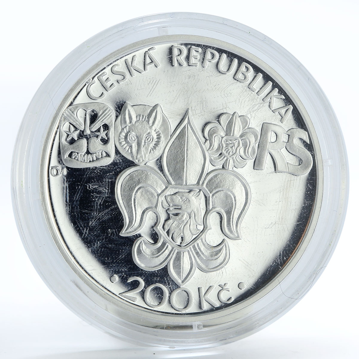 Czech Republic 200 korun 100 Anniversary of Foundation of Junak silver coin 2012