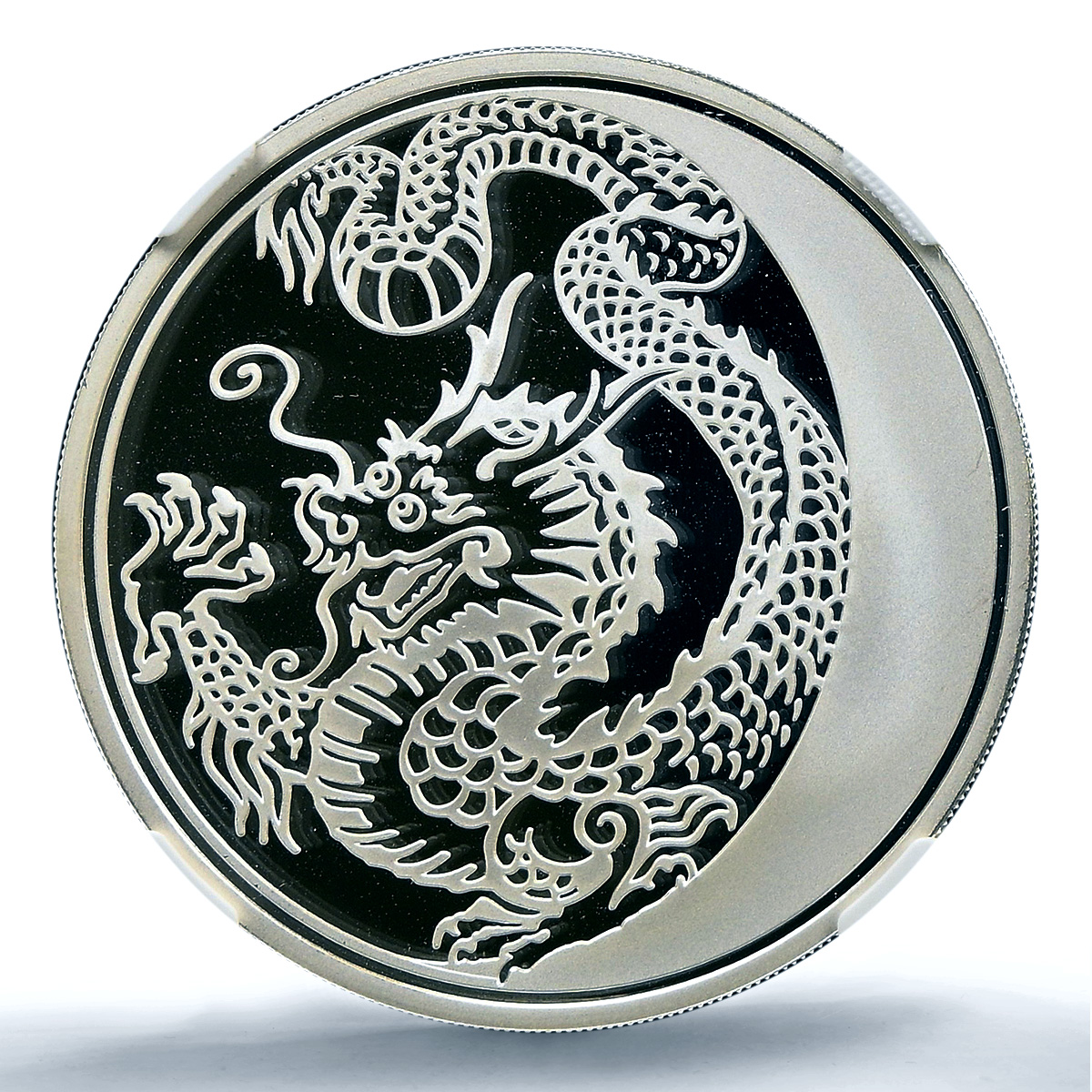 Russia 3 roubles Year Dragon Y#1366 Lunar Calendar PF 70 NGC silver coin 2012 Russia 3 roubles Year Dragon Y#1366 Lunar Calendar PF 70 NGC silver coin 2012