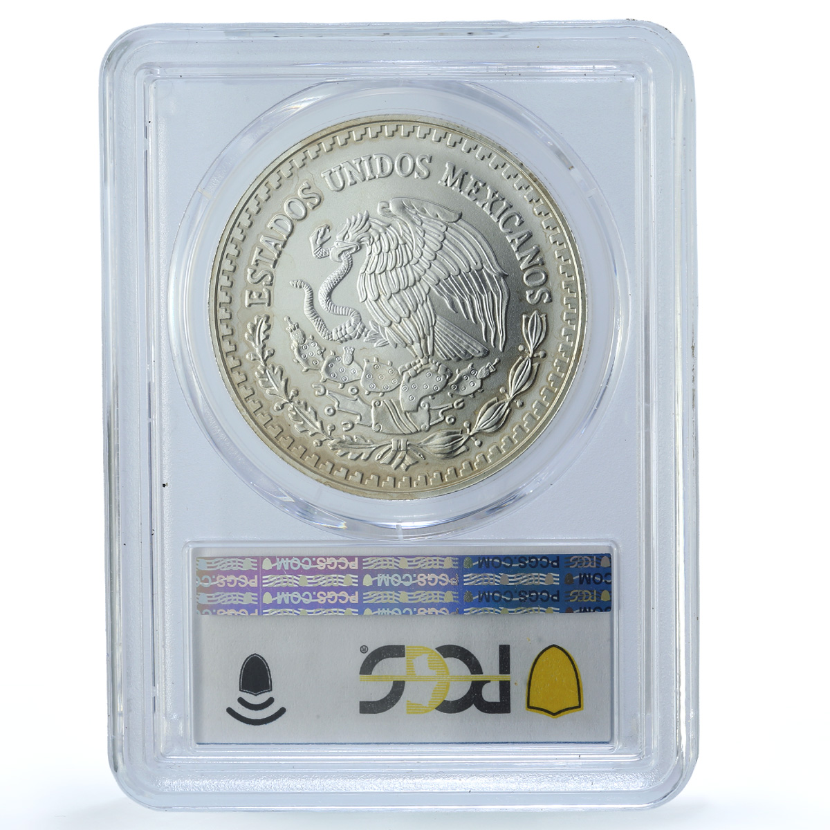 Mexico 1 onza Libertad Angel of Independence KM-613 MS 67 PCGS silver coin 1998