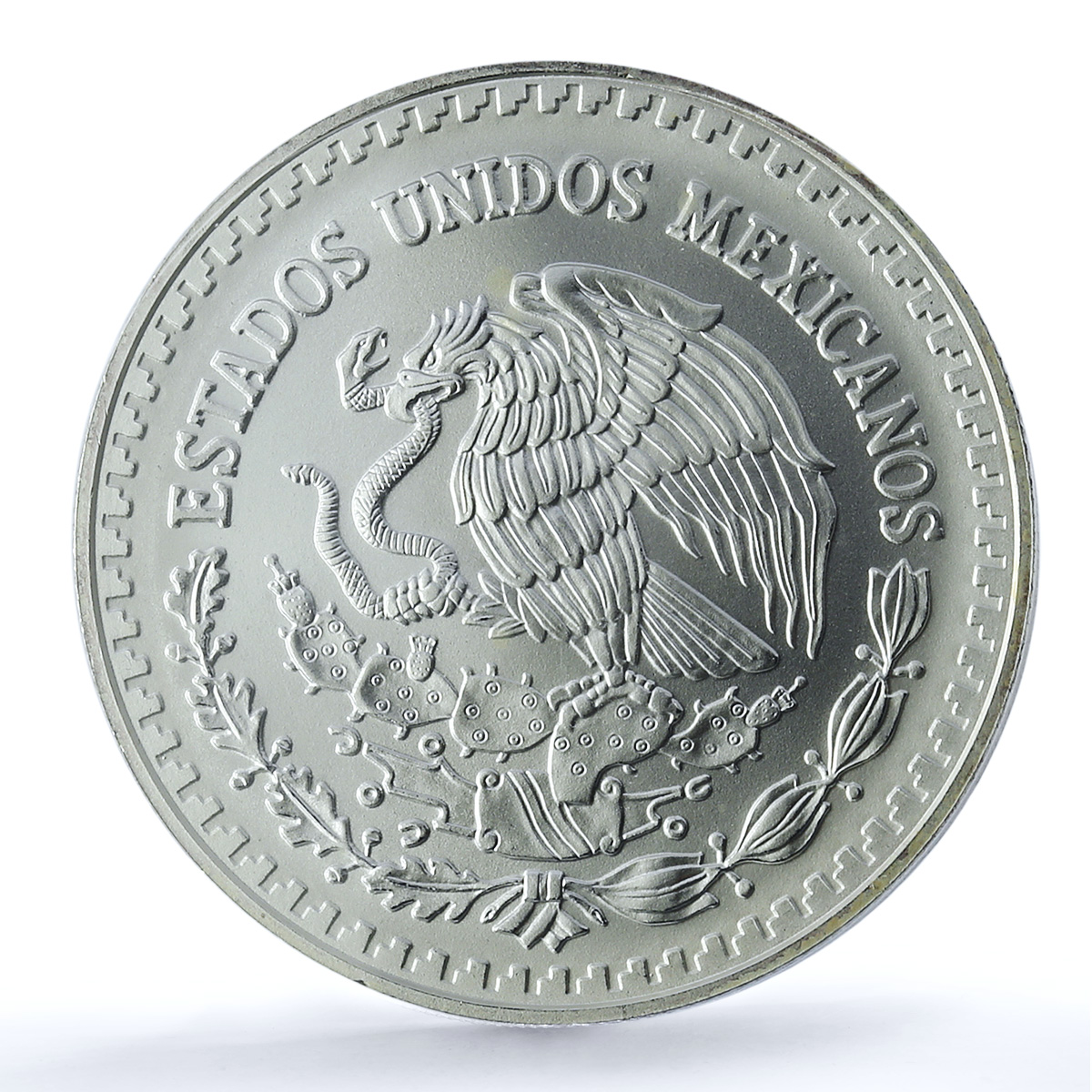 Mexico 1 onza Libertad Angel of Independence KM-613 MS 68 PCGS silver coin 1998